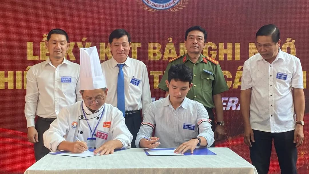 TFY ký kết hợp tác chiến lược với Hiệp hội Đầu bếp tỉnh An Giang